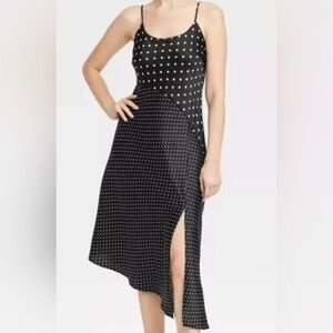 NWT Black Polka Dot Dress